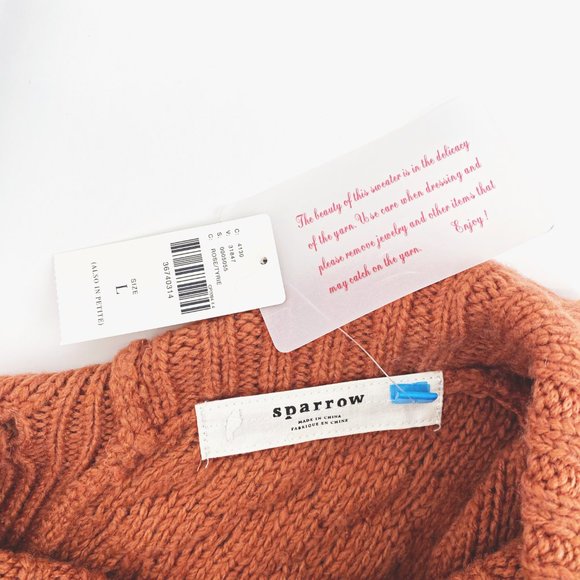 Sparrow Button Back Wool Blend Sweater Dress - Picture 8 of 11